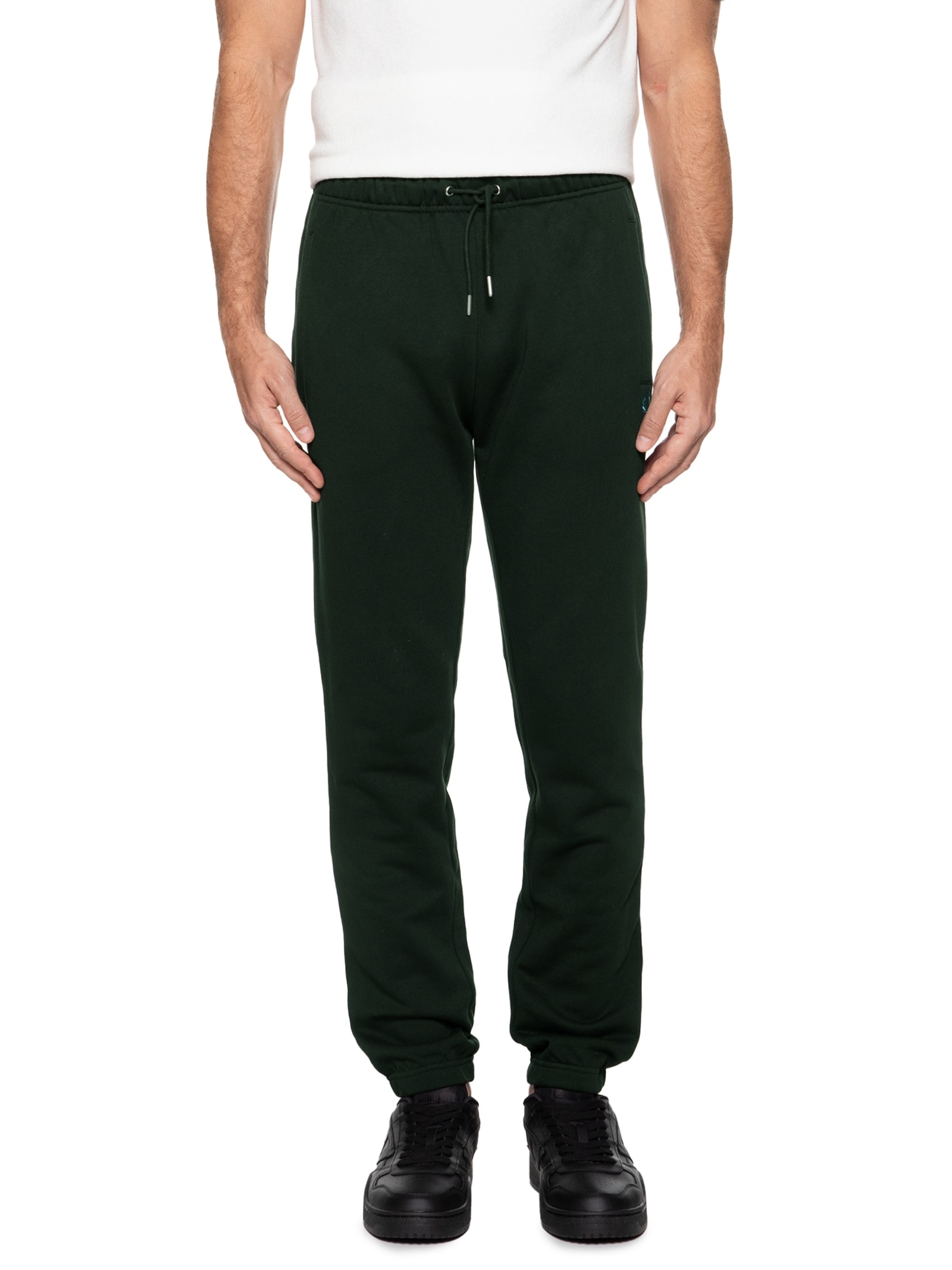 Calça Masculina Loopback Sweatpant Verde Fred Perry