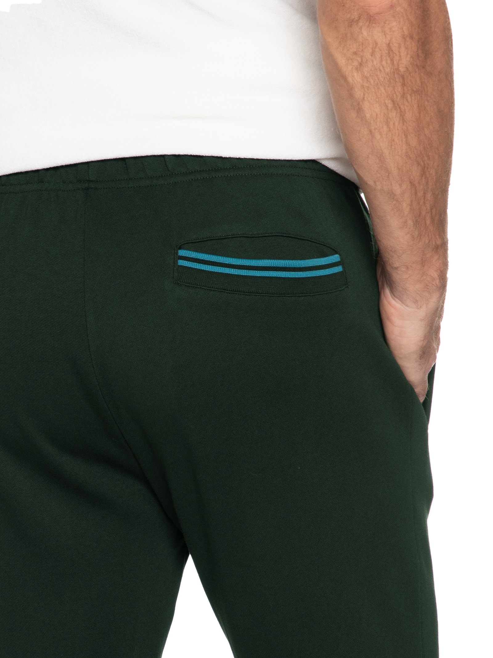 Calça Masculina Loopback Sweatpant Verde Fred Perry