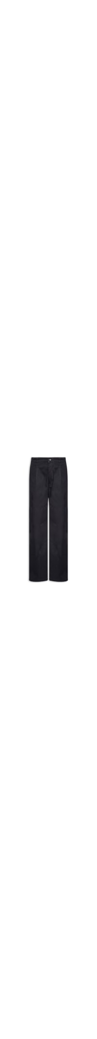 Calça Masculina Loose Pleated Work Chino - Preto