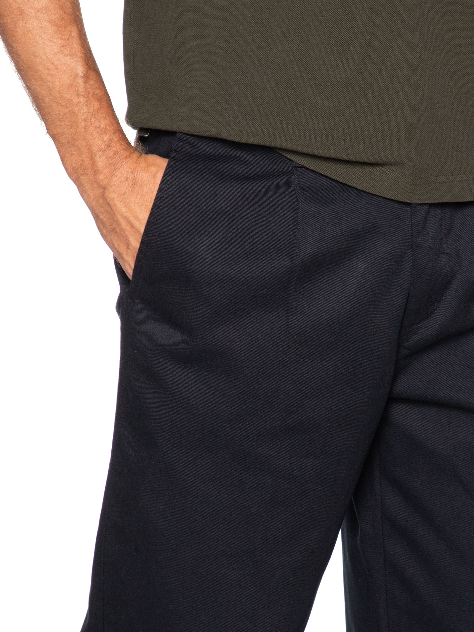 Calça Masculina Loose Pleated Work Chino Preto Levi's