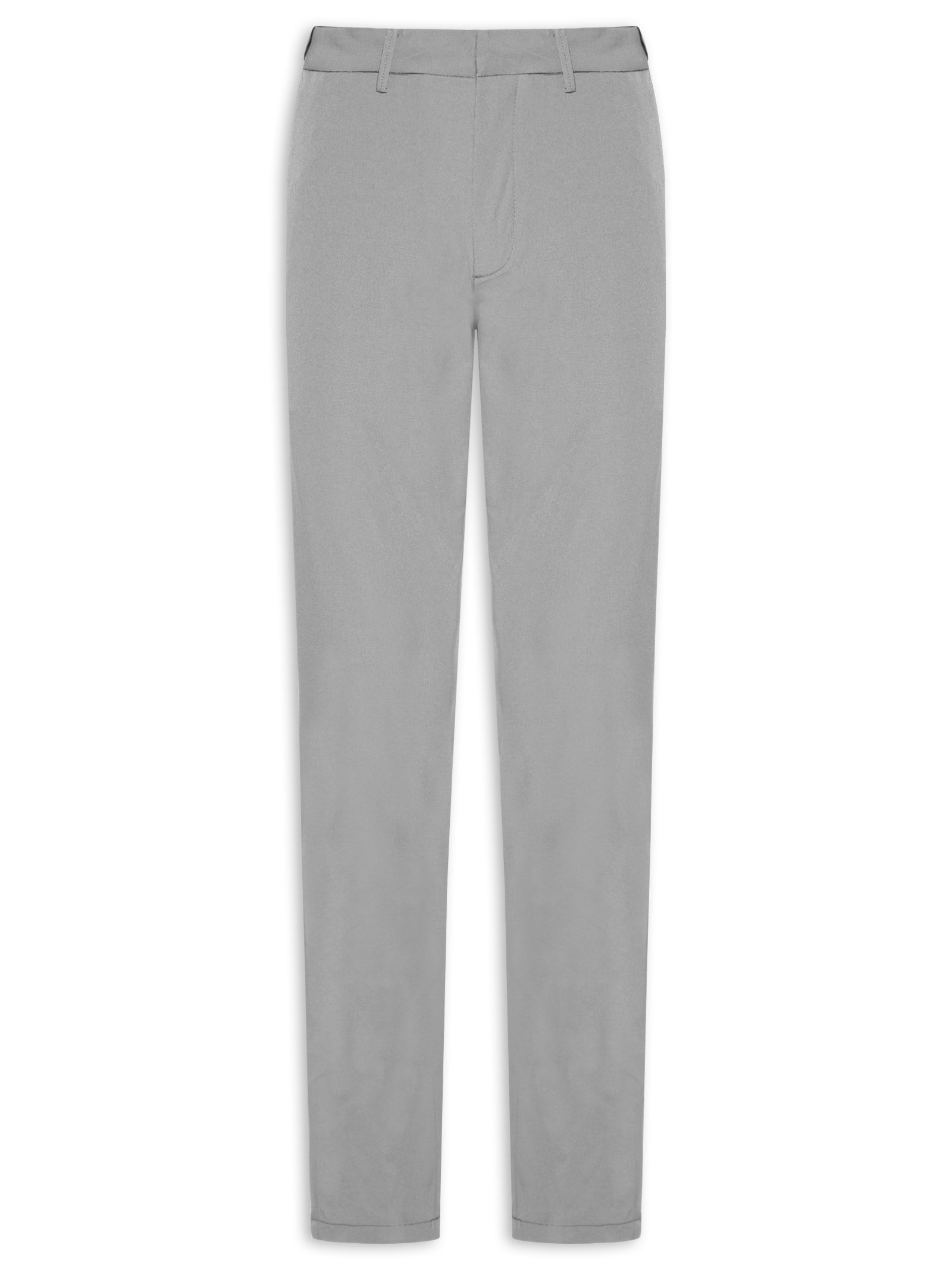 Calça Masculina Malha Tech Reta Cinza 2 Essential '2 Essential