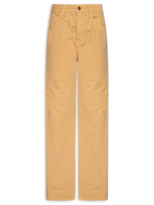 Calça Masculina Malta Em Sarja – Bege