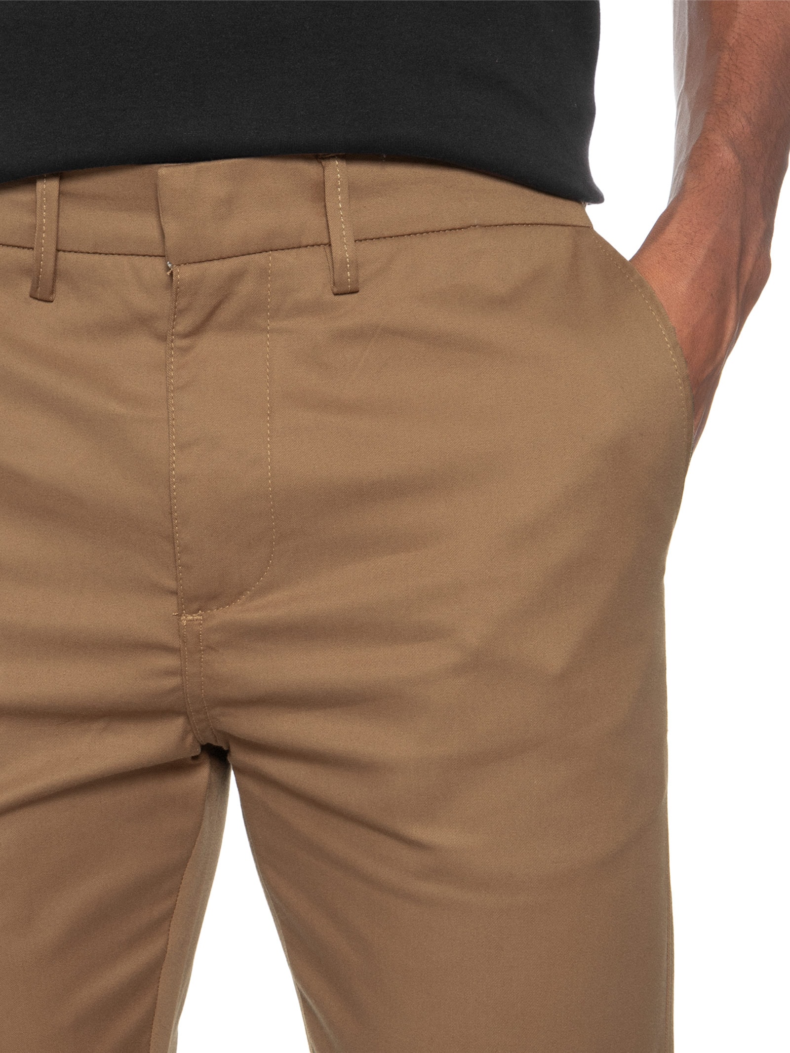 Calça Masculina Manhattan Moovex Algodão Marrom Pineapple