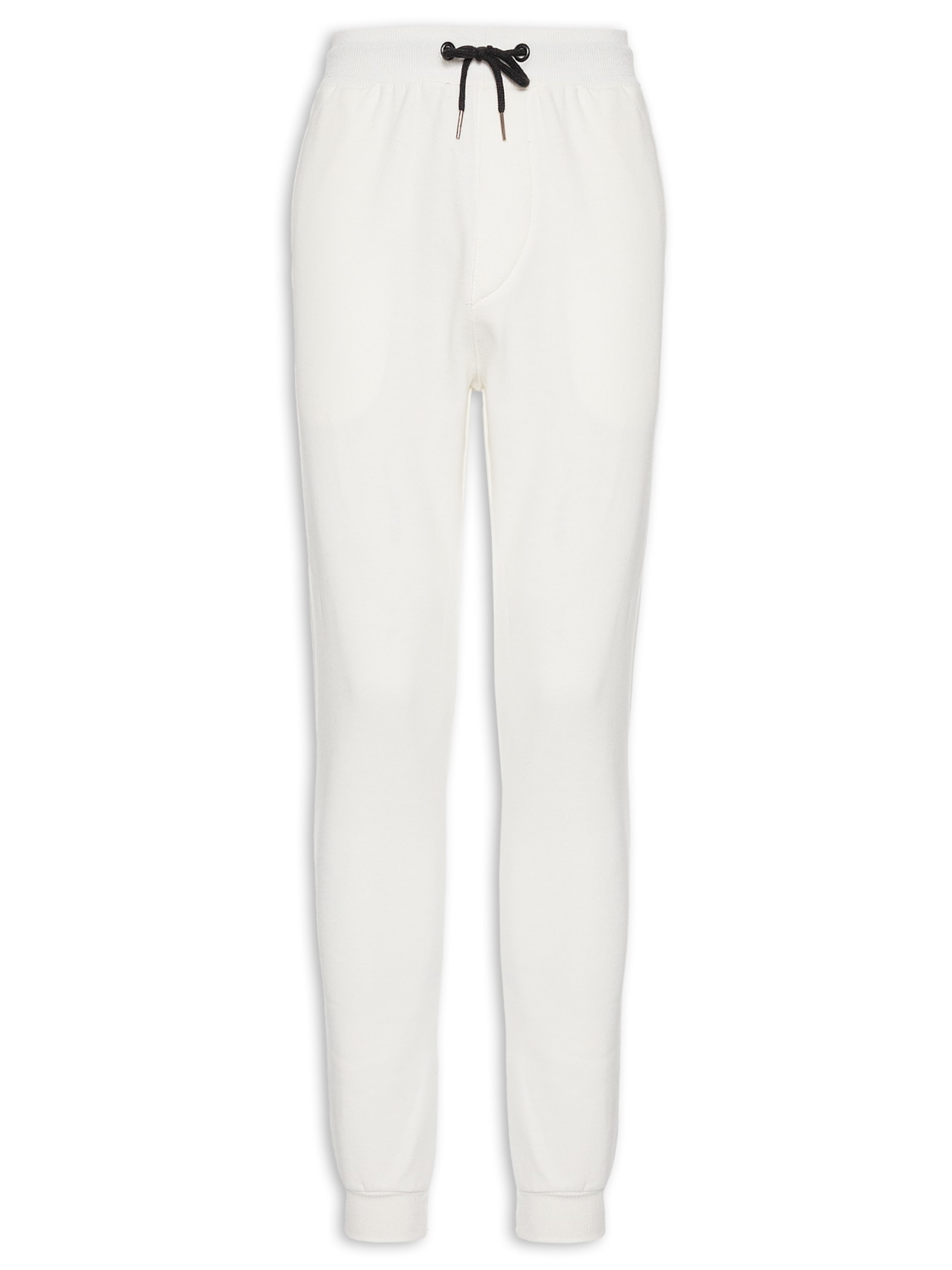 Calça Masculina Moletom Com Bolso Traseiro Off White  Basiq Men