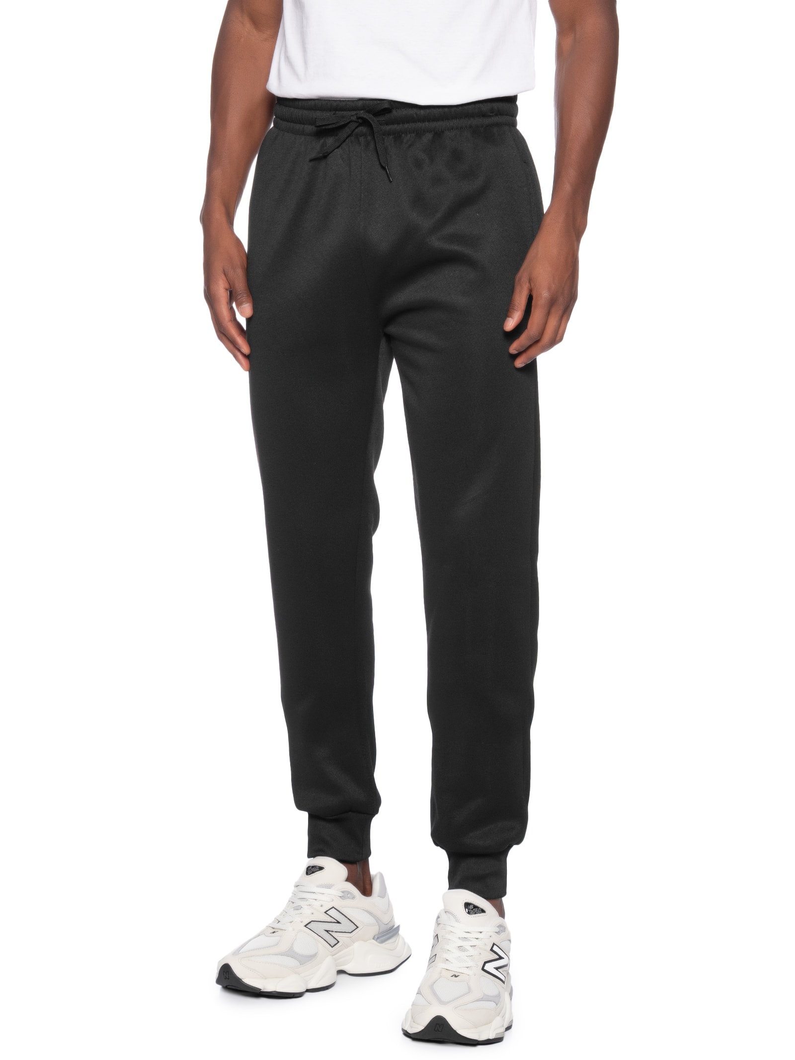 Calça Masculina Moletom Jogger Preto Basiq Men