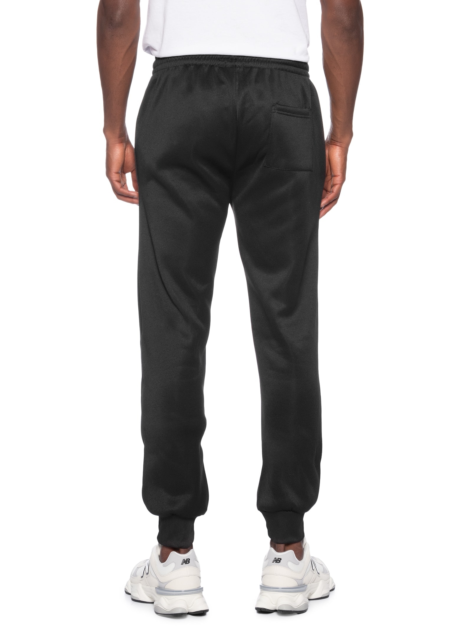 Calça Masculina Moletom Jogger Preto Basiq Men