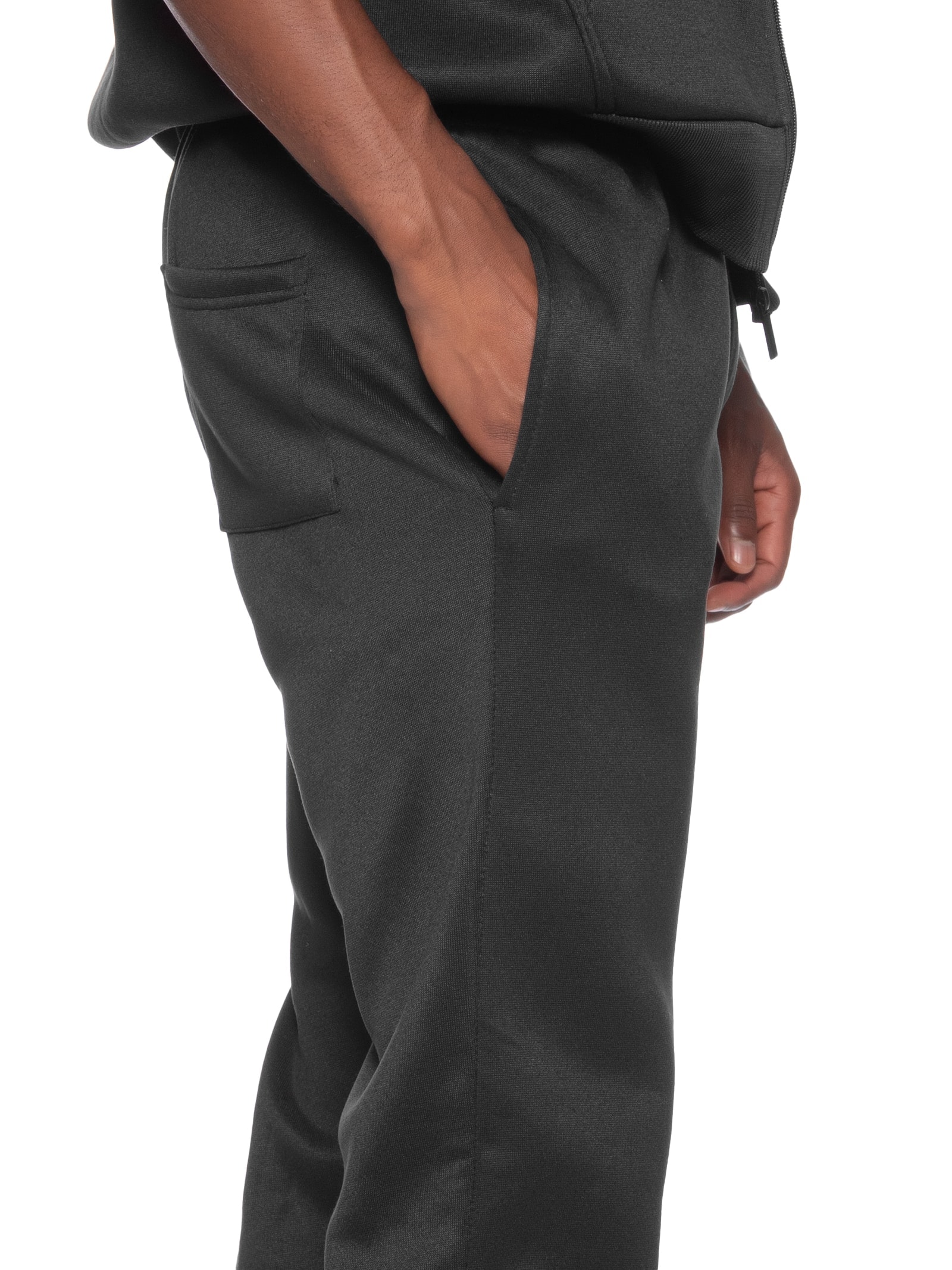 Calça Masculina Moletom Jogger Preto Basiq Men