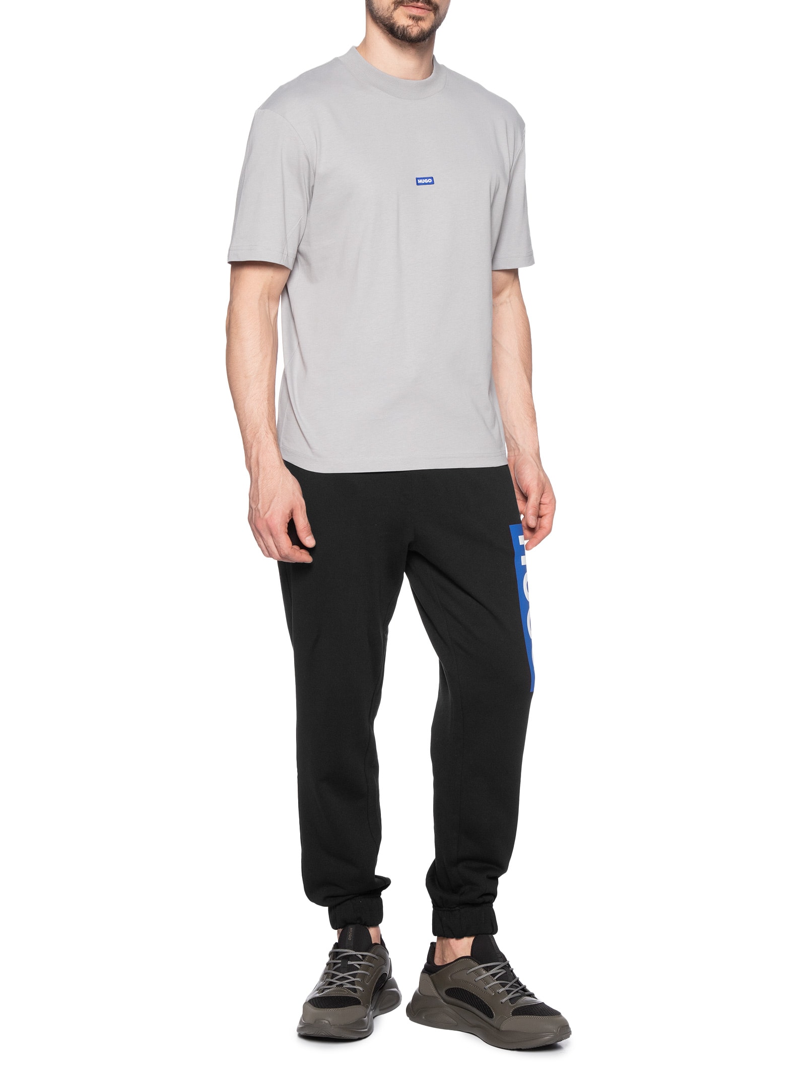 Calça Masculina Moletom Nuram Preto Hugo