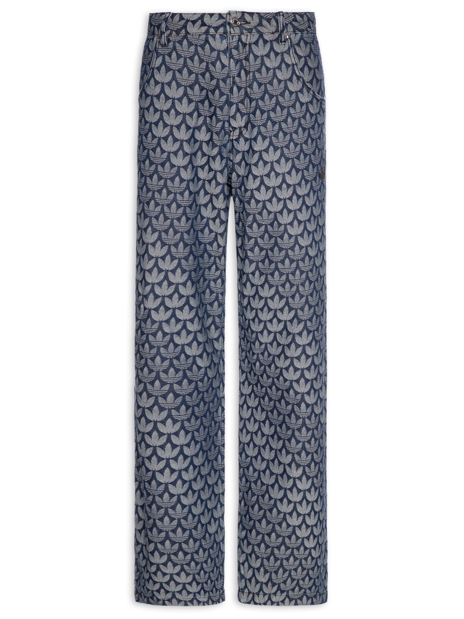 Calça Masculina Monogram Pt Azul Adidas Originals