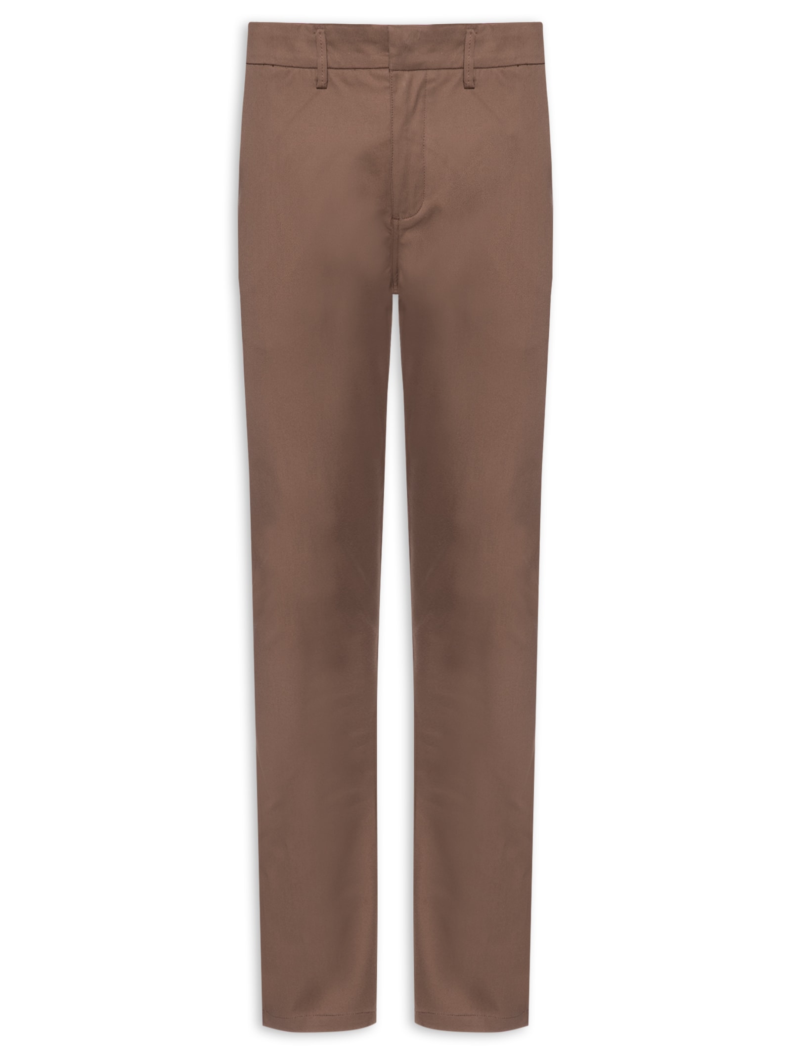 Calça Masculina Moovexx Manhattan Em Algodão Egípcio Marrom Pineapple