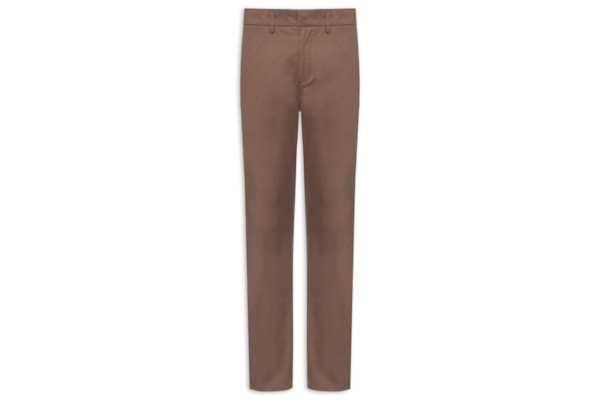 Calça Masculina Moovexx Manhattan Em Algodão Egípcio - Marrom