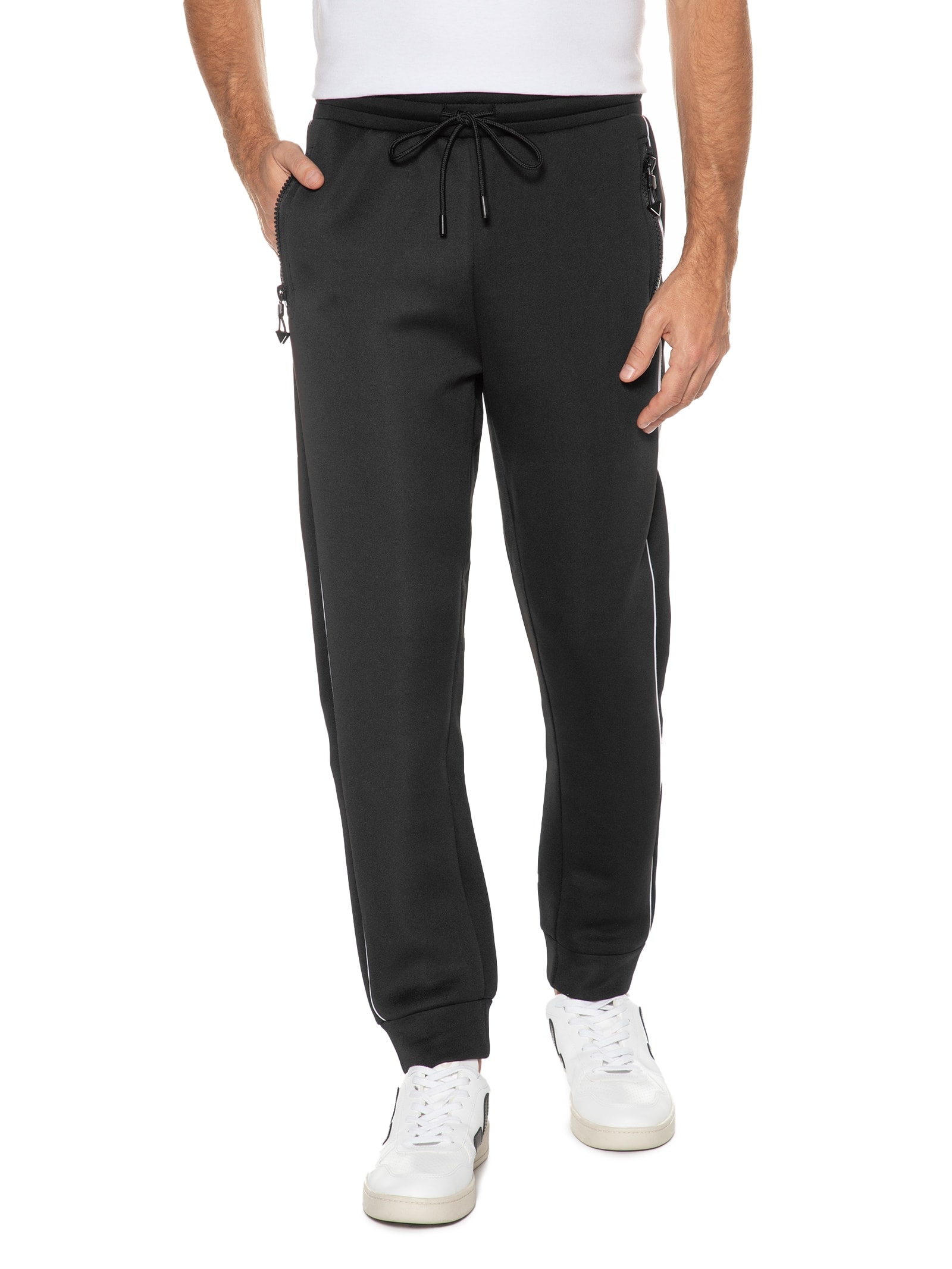 Calça Masculina Neoprene Preto Basiq Men