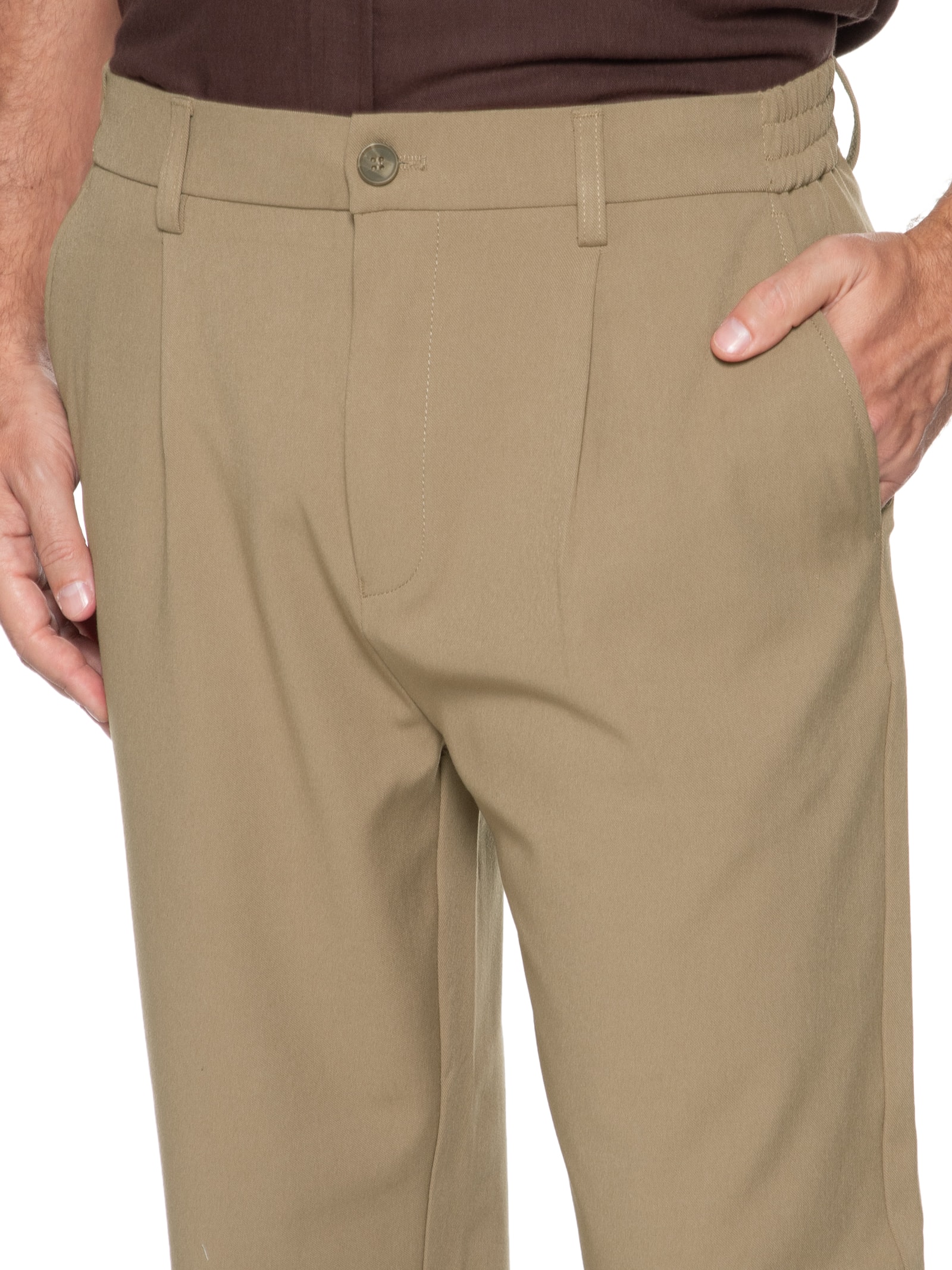 Calça Masculina Paris – Bege Foxton