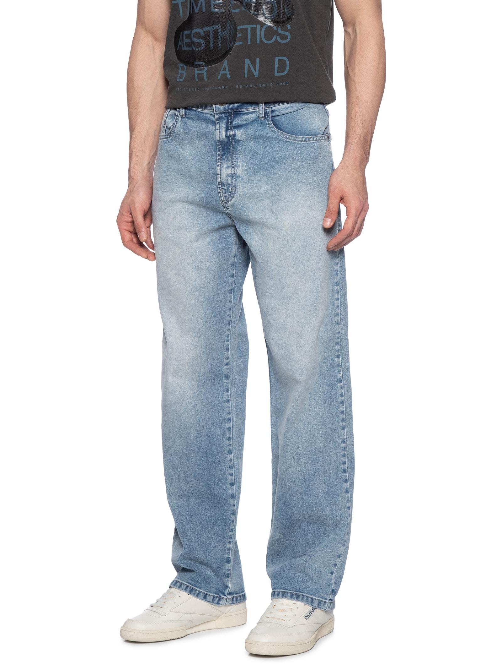 Calça Masculina Relaxed Punta Cana Azul John John