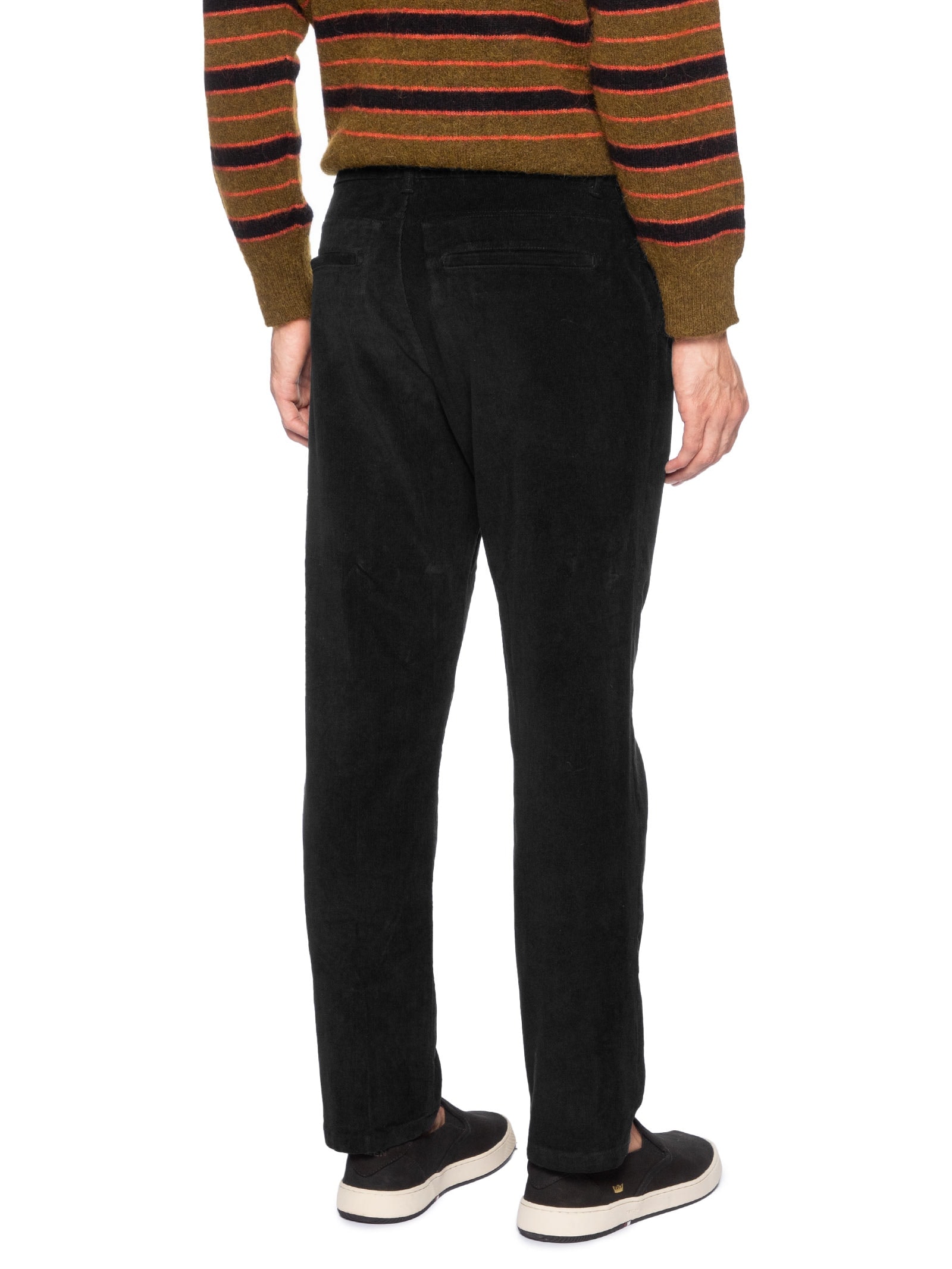 Calça Masculina Reta Alfaiataria Slim Velvet Preto Osklen