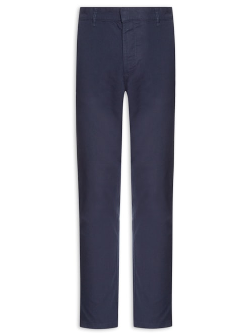 Calça Masculina Reta – Azul