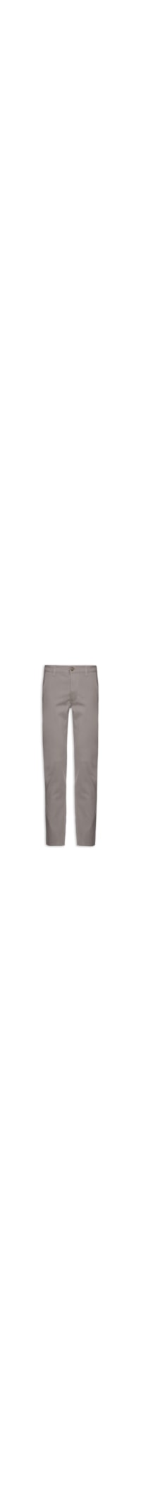 Calça Masculina Reta Chino Em Sarja - Cinza