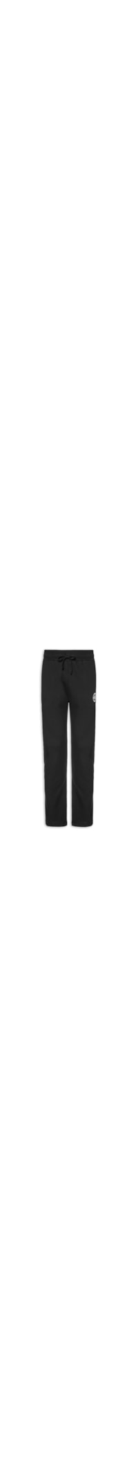Calça Masculina Reta Com Bolsos Moletinho – Preto