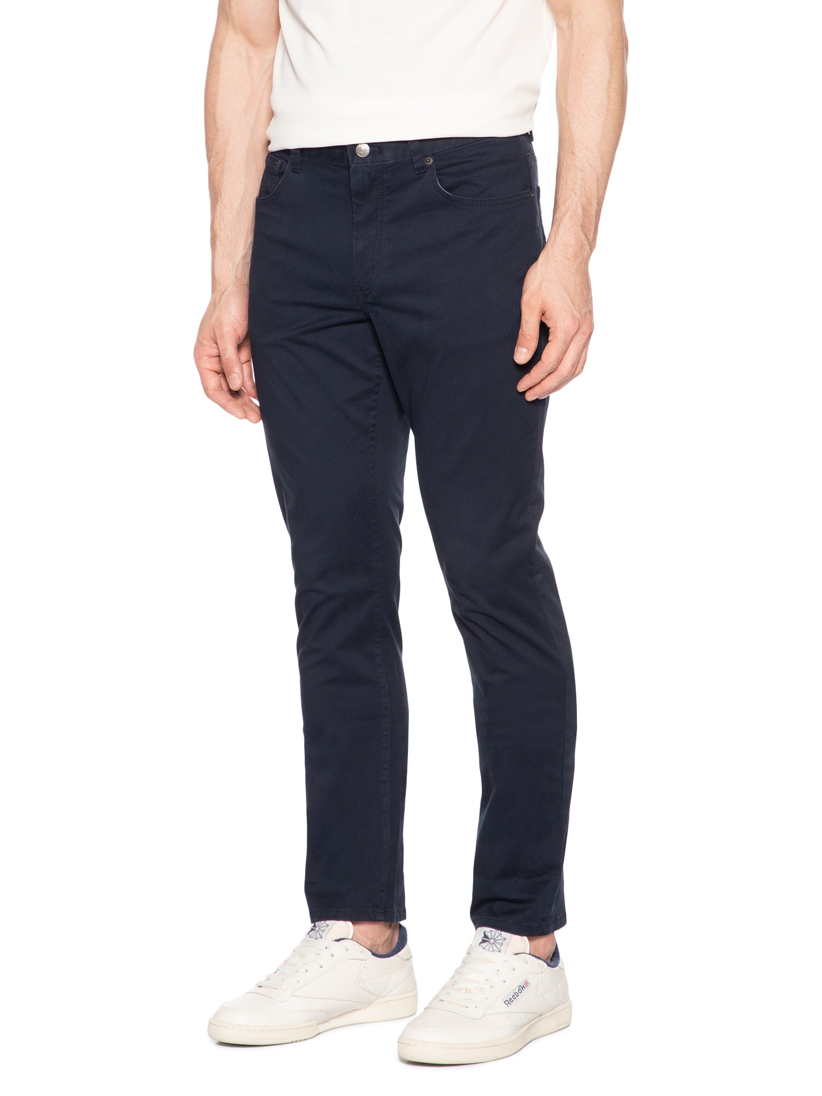 Calça Masculina Reta Core Denton Twill Azul Tommy Hilfiger