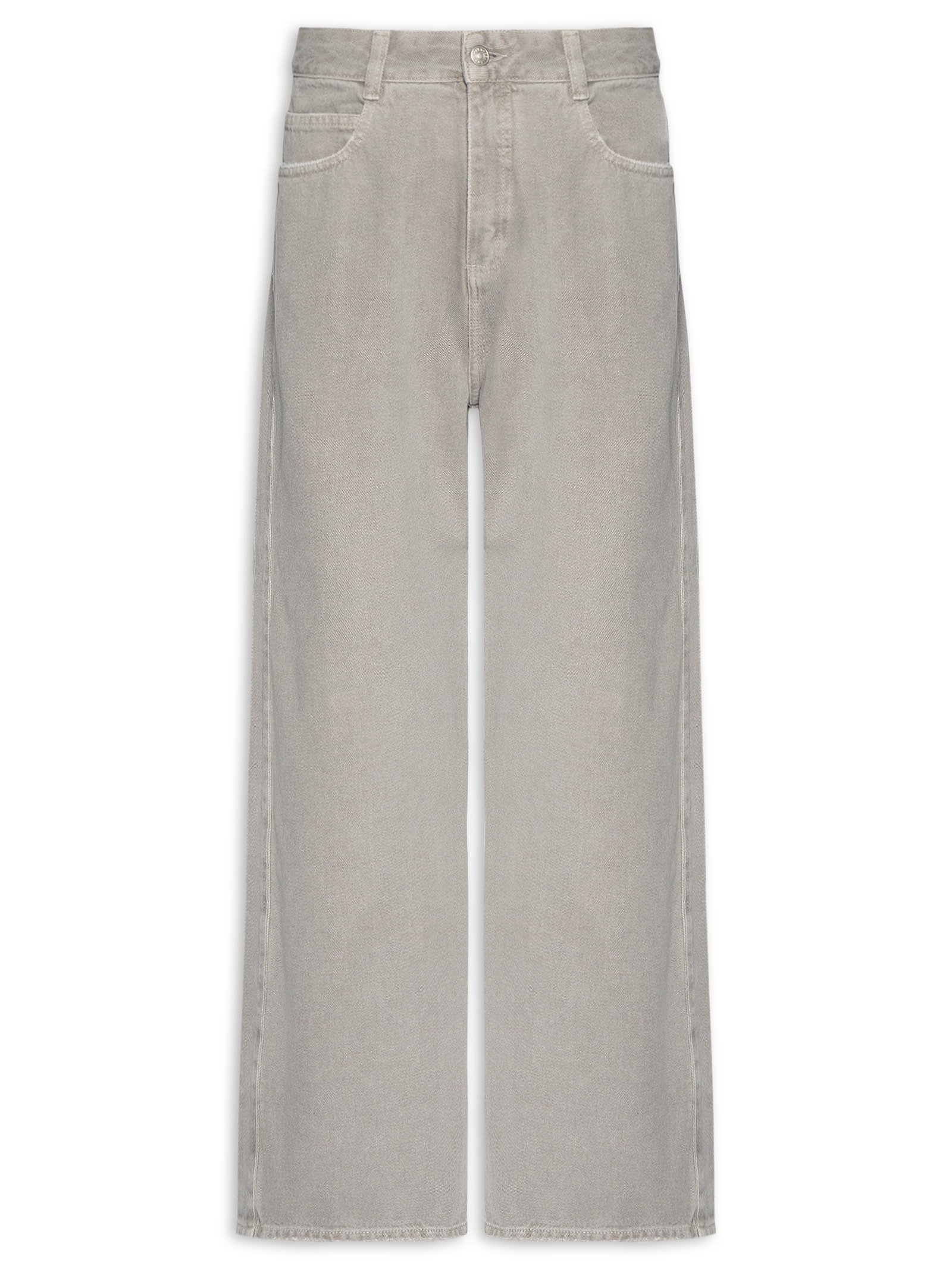 Calça Masculina Reta Cotton Tape Used Cinza Osklen Osklen