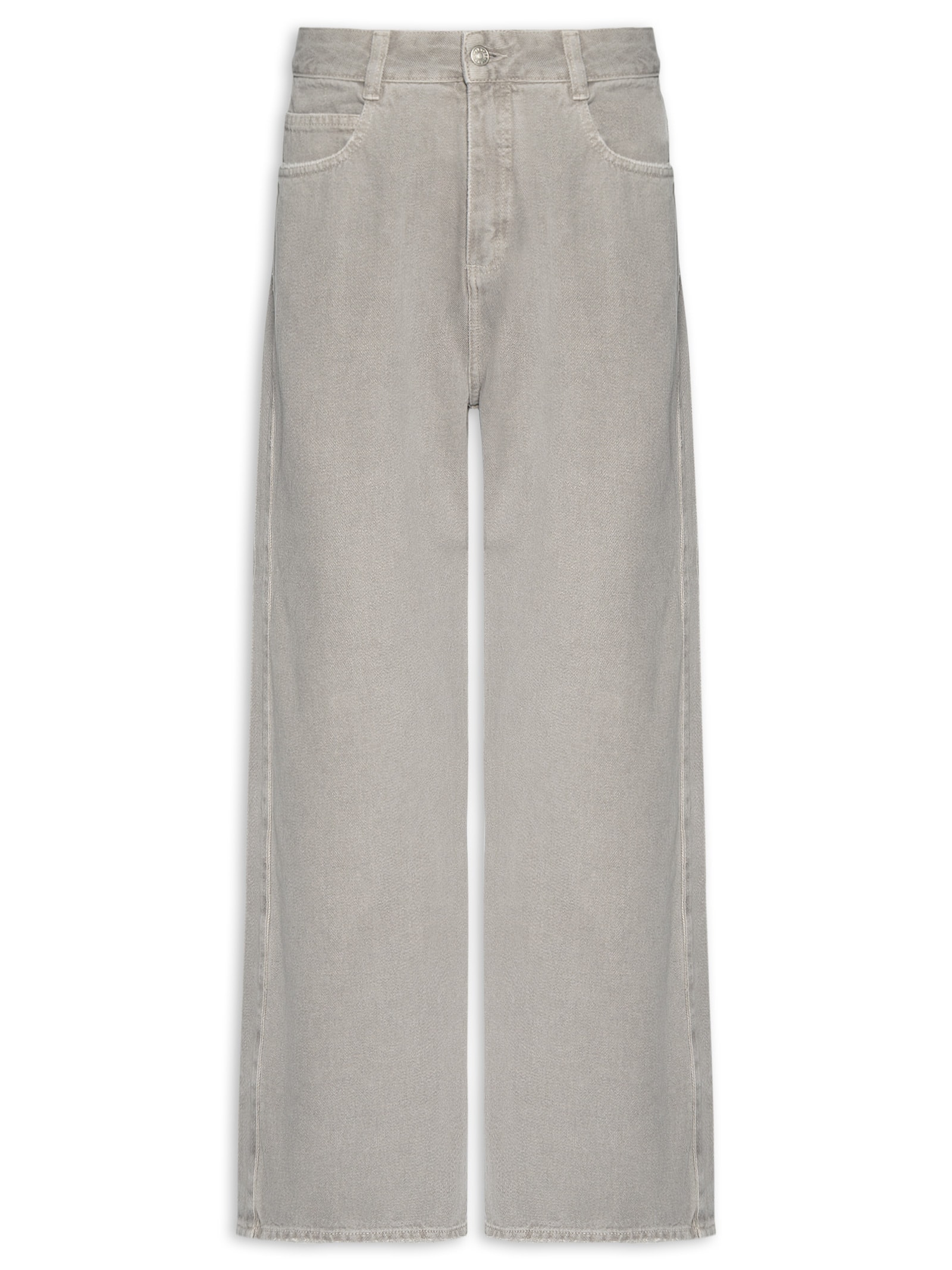 Calça Masculina Reta Cotton Tape Used Cinza Osklen Osklen
