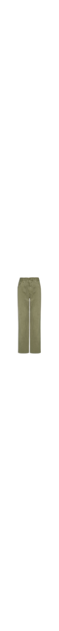 Calça Masculina Reta Em Sarja - Verde