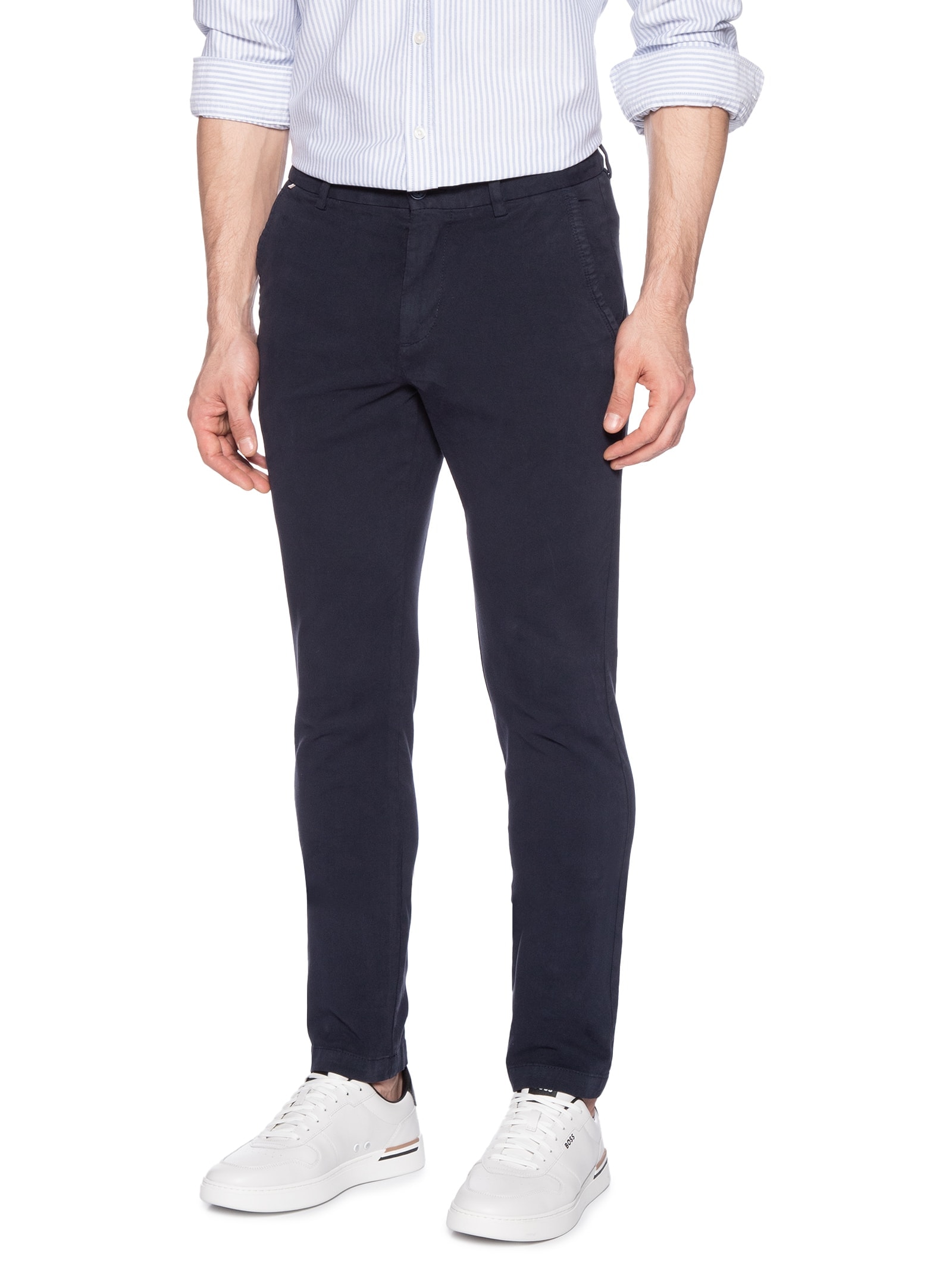 Calça Masculina Reta H-Kaiton 01 Azul Boss