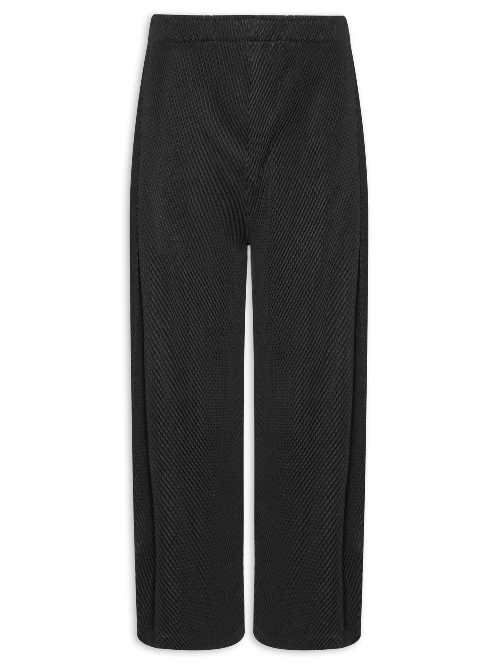 Calça Masculina Reta Tokyo Pleats – Preto Osklen