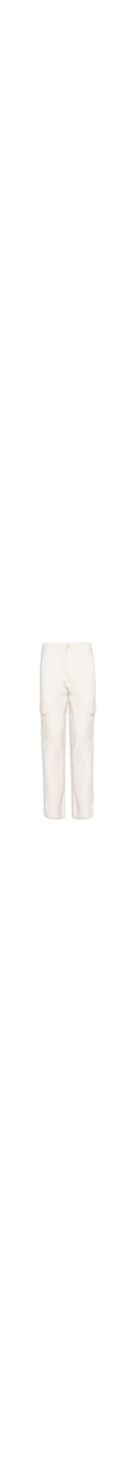 Calça Masculina Sarja Bolso Cargo - Bege