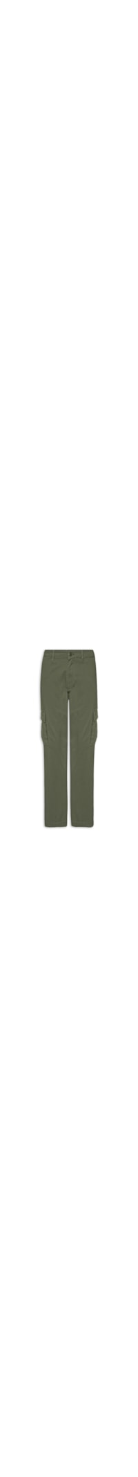 Calça Masculina Sarja Bolso Cargo - Verde