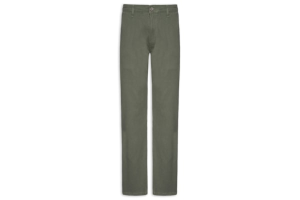 Calça Masculina Sarja Chino - Verde