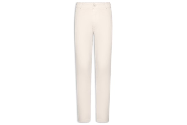 Calça Masculina Sarja Color Reta - Bege
