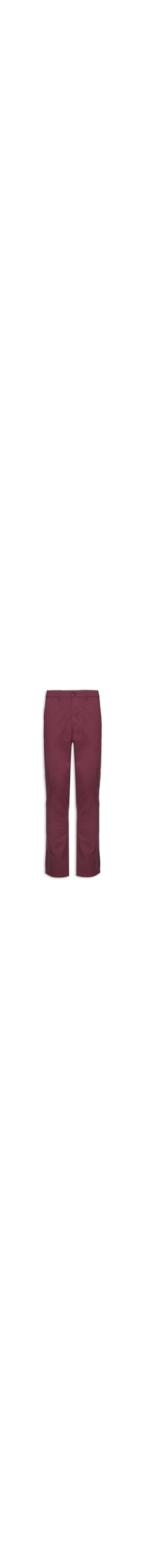 Calça Masculina Sarja Color Slim - Vinho