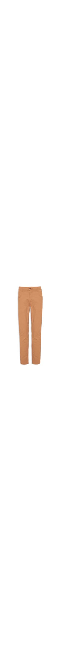 Calça Masculina Sarja Five Pockets Reta - Marrom