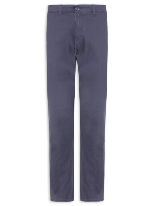 Calça Masculina Sarja Marinho – Azul