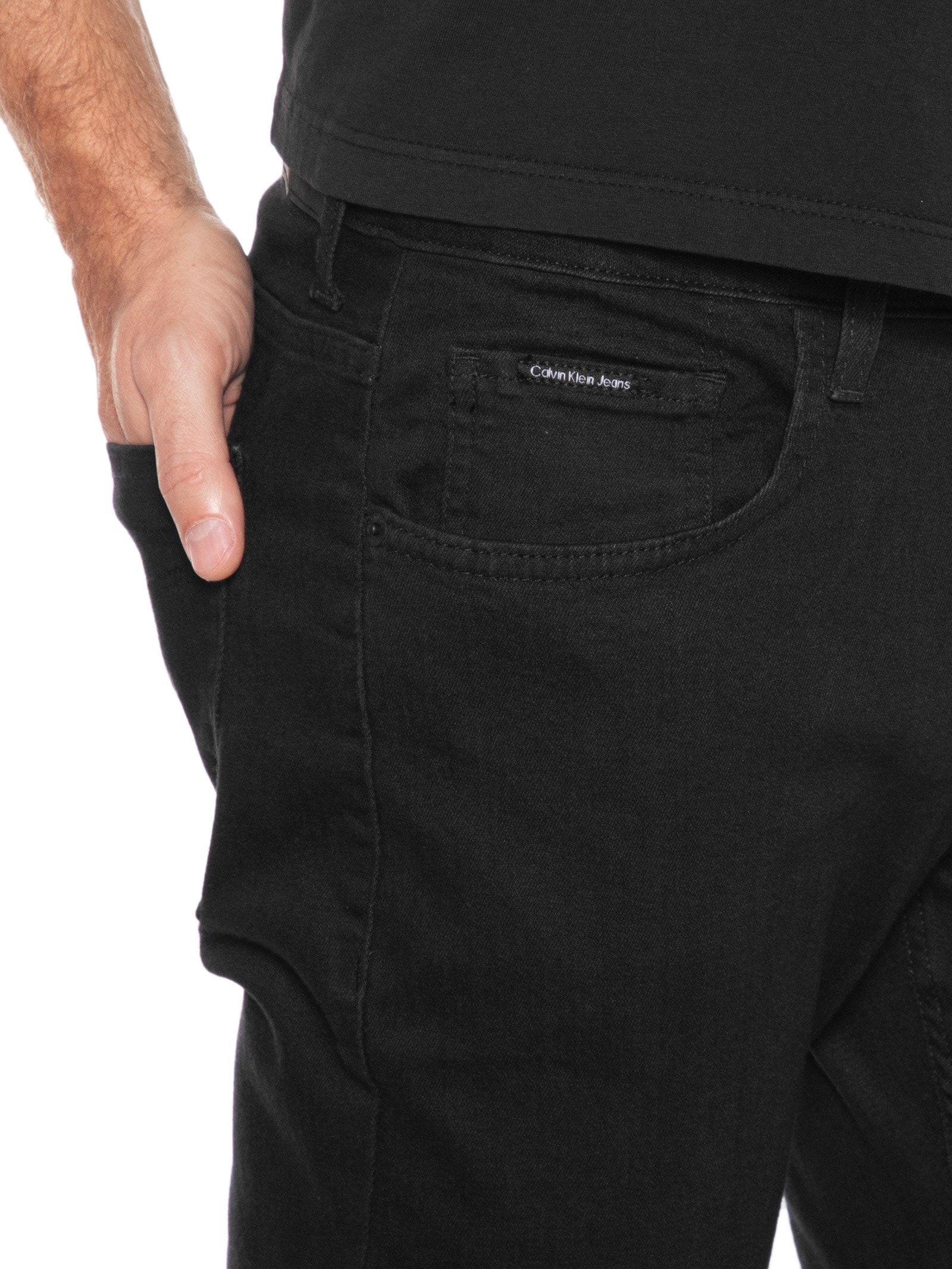 Calça calvin klein masculina fashion preta