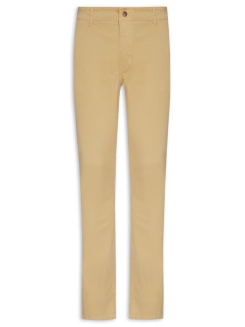 Calça Masculina Sarja Vitor – Bege