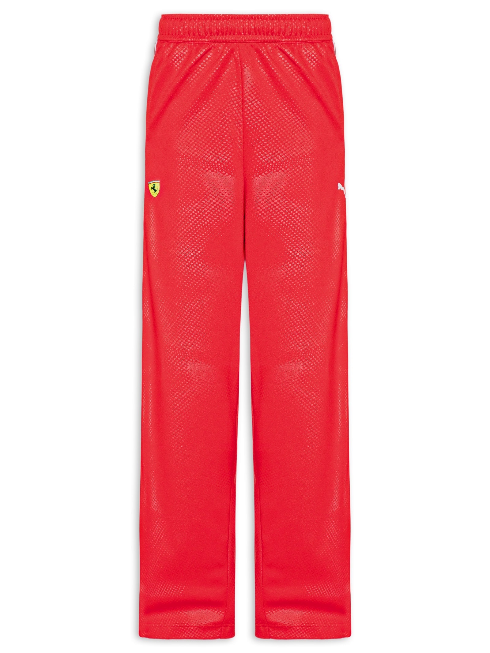 Calça Masculina Scuderia Ferrari T7 Oversized Trac Vermelho Puma