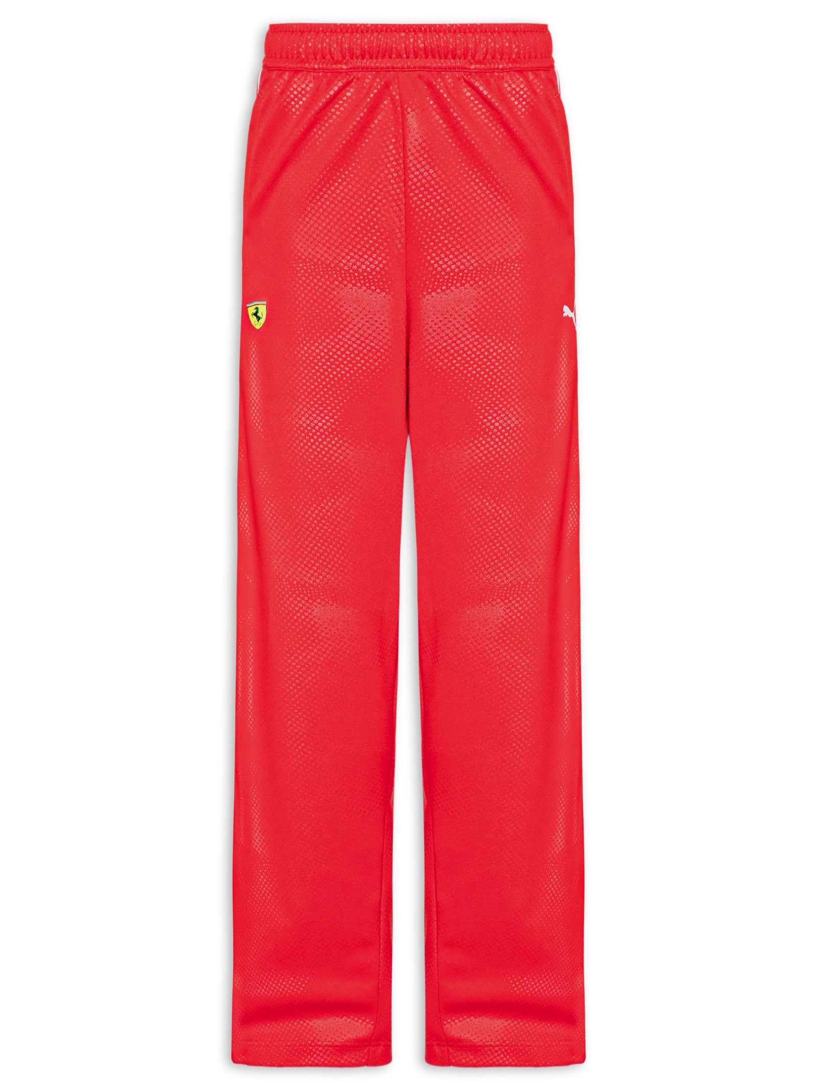 Calça Masculina Scuderia Ferrari T7 Oversized Trac Vermelho Puma