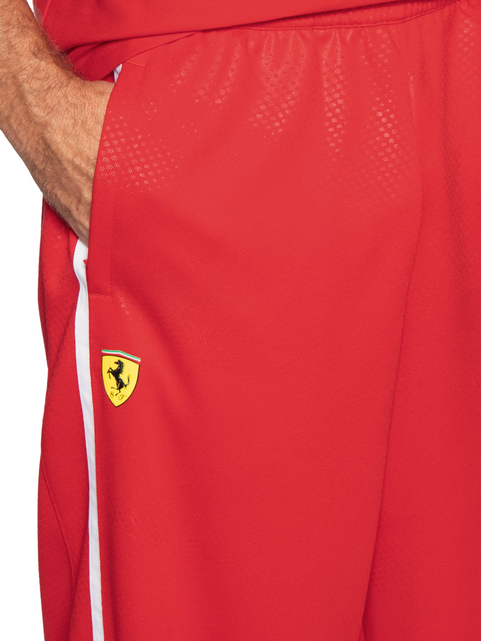 Calça Masculina Scuderia Ferrari T7 Oversized Trac – Vermelho Puma