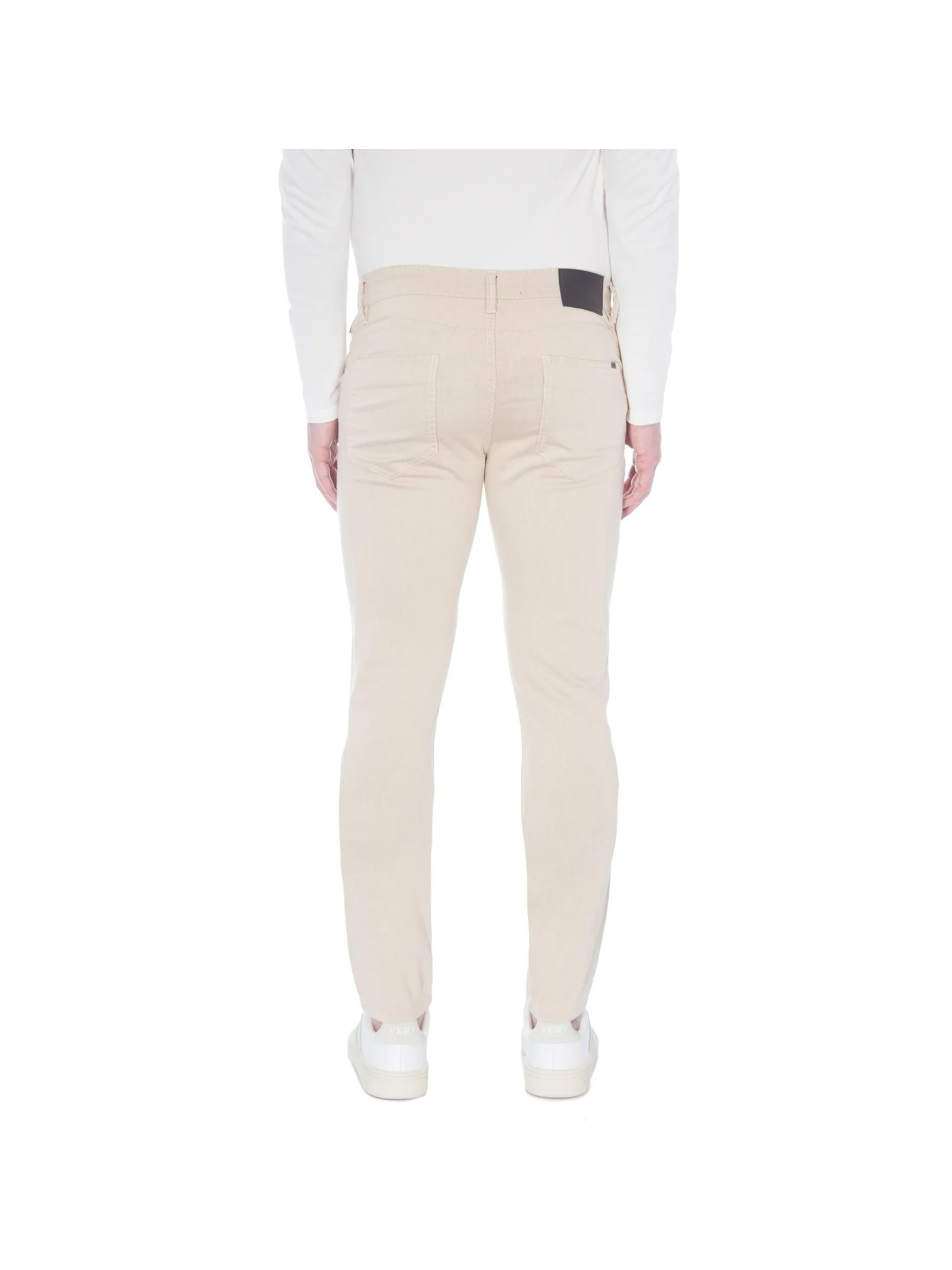 Calça Masculina Skinny Color Bege Reserva