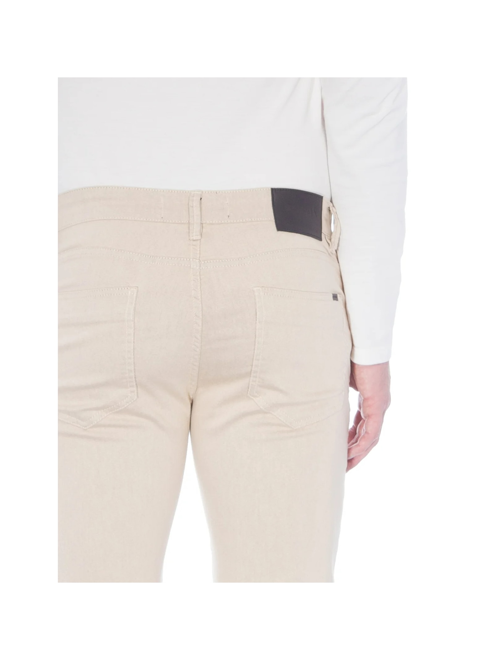 Calça Masculina Skinny Color Bege Reserva