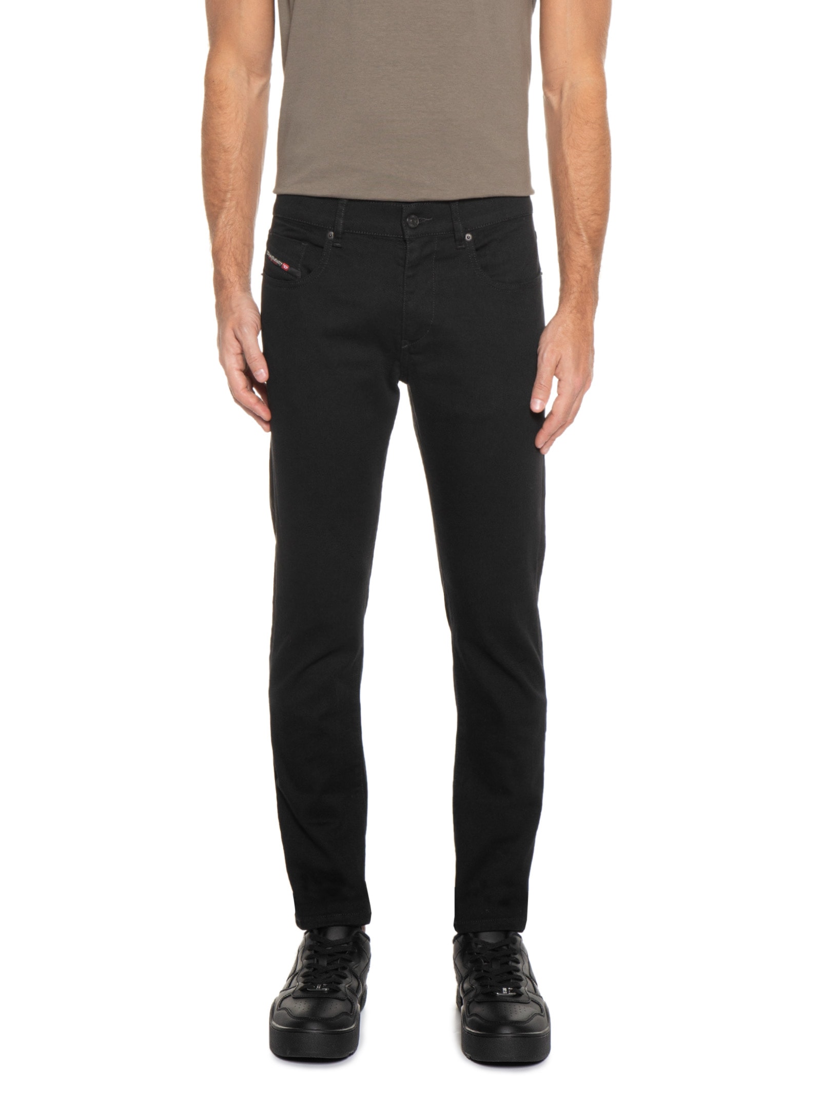 Calça Masculina Slim 2019 D-strukt L.32 Preto Diesel