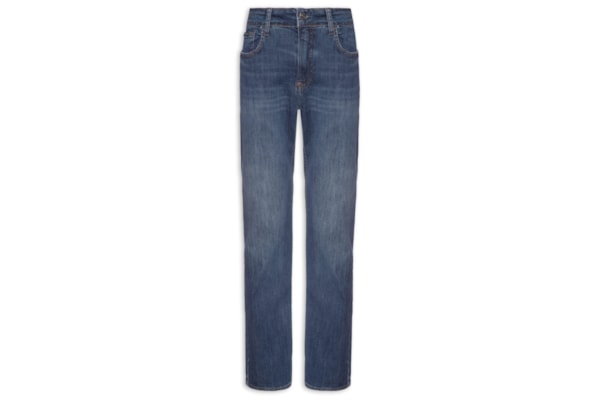 Calça Masculina Slim 5 Pockets - Azul