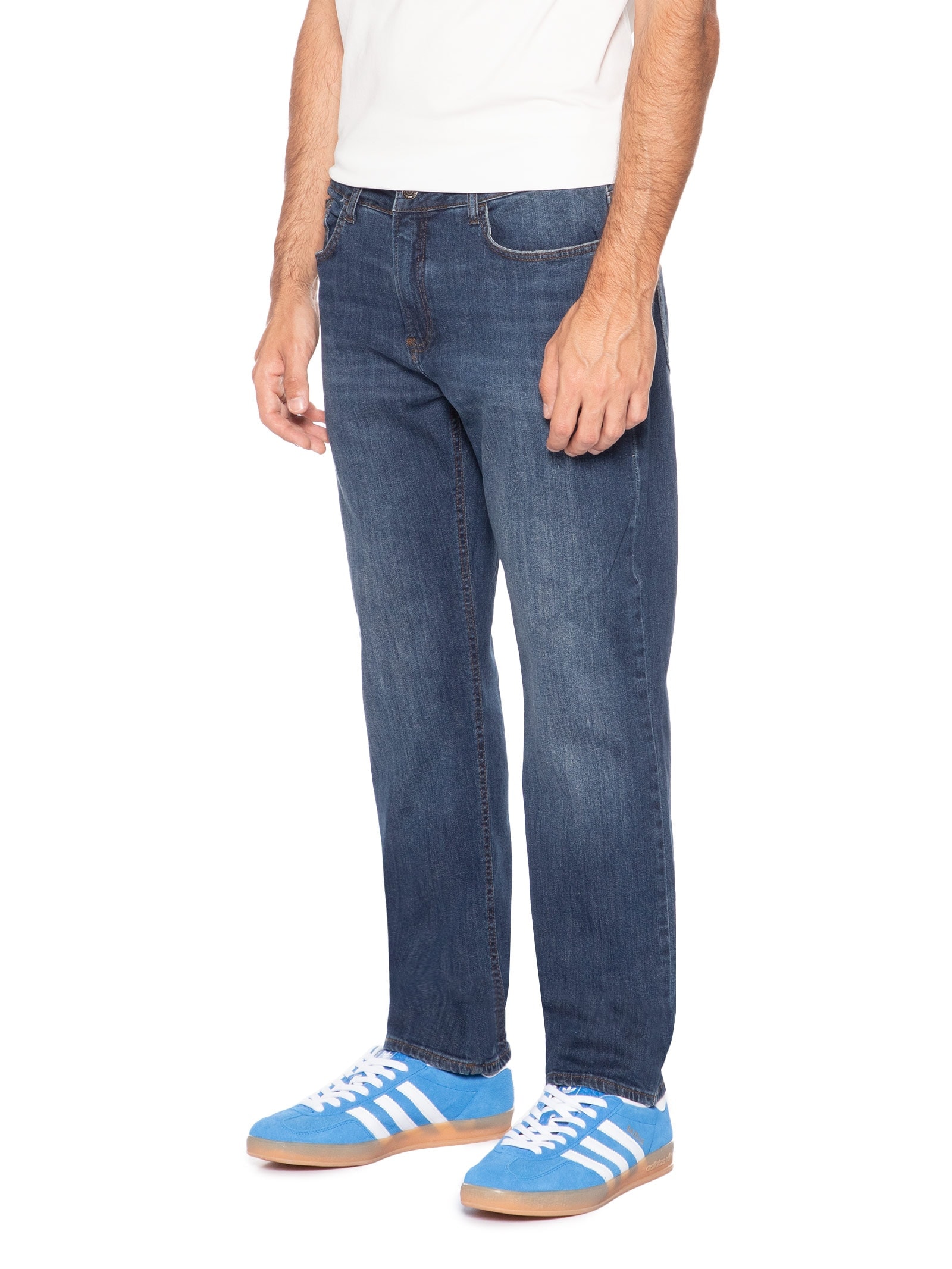 Calça Masculina Slim 5 Pockets Azul Calvin Klein Jeans