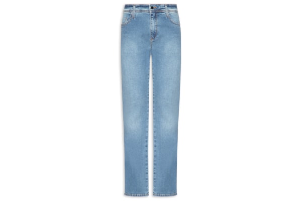 Calça Masculina Slim Básica - Azul
