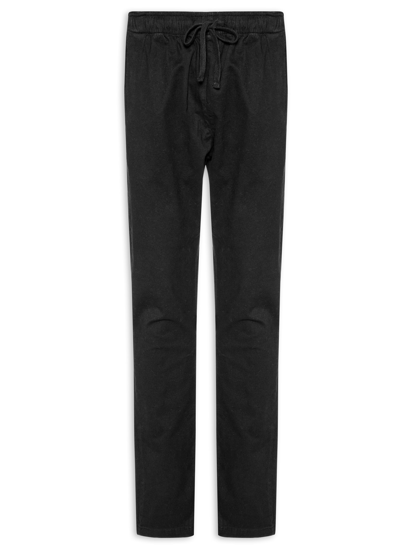 Calça Masculina Slim Casual Pier Preto Foxton