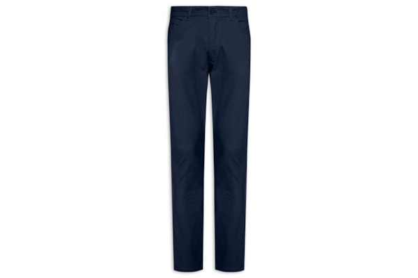 Calça Masculina Slim Chino Color - Azul