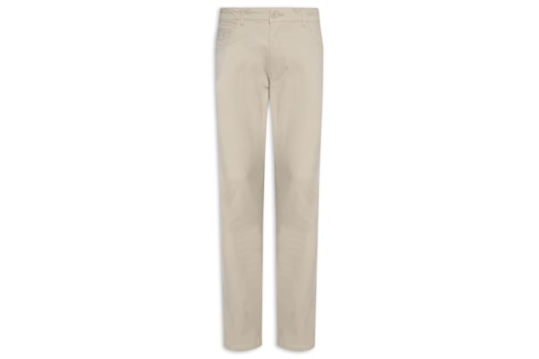 Calça Masculina Slim Chino Color - Bege