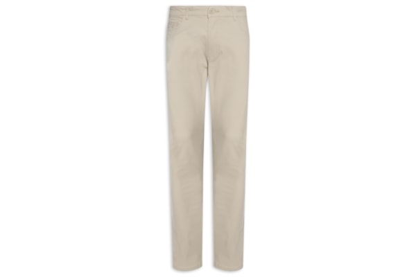 Calça Masculina Slim Chino Color - Bege